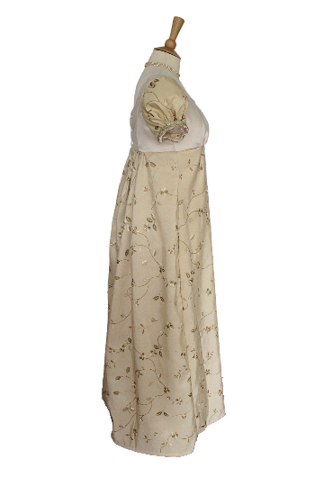 For Sale Ladies Regency Jane Austen Evening Ballgown Costume Size 10 - 12 UK Ready To Go! Image